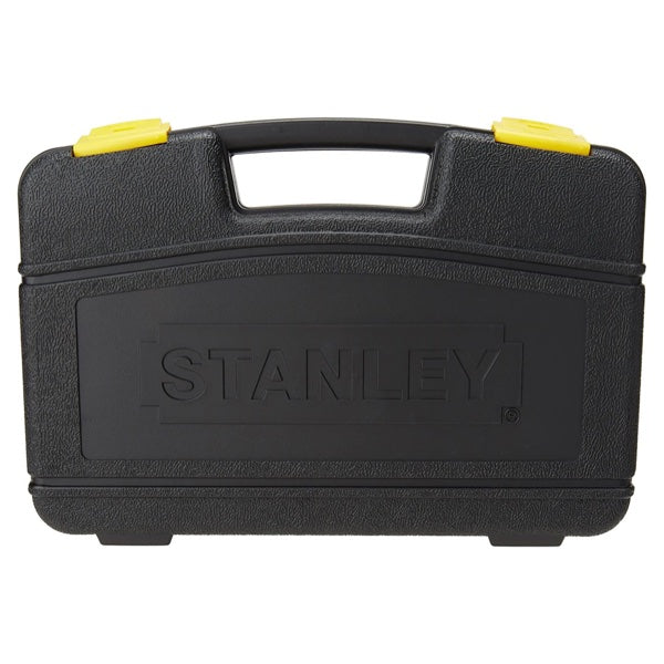 Autocle 3/8"-1/4" Con 37 Piezas Cromo Negro 87-320, Stanley, Mod. 80002