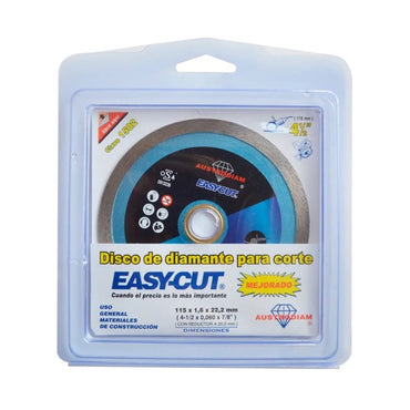 Disco de Diamante Easy-Cut 4-1/2" 1502 Austromex