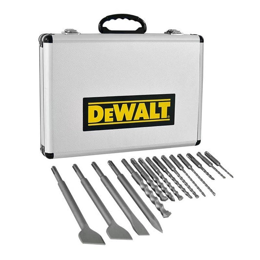 Set De 15 Brocas Cinceles SDS PLUS Portafolio Dwa0870, Dewalt, Mod. 80092