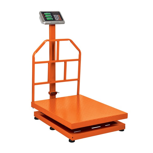 Báscula electrónica de plataforma, plegable, 600 kg, TRUPER, Truper, Mod. 15733