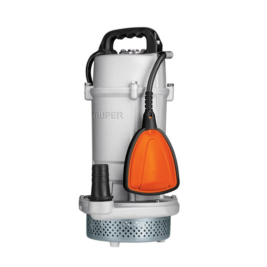 Bomba Sumergible Metálica Para Agua Limpia Uso Rudo 1 HP, Truper, Mod. 15003