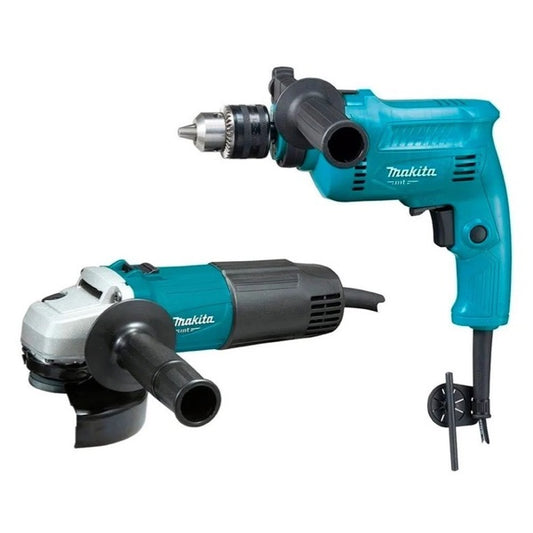 Combo Taladro Rotomartillo + Esmeriladora Mtk0003b Makita, Mod. 85273