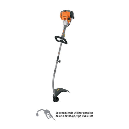 Desbrozadora A Gasolina 26 Cc Mango "D" 17" De Corte, Truper, Mod. 12496