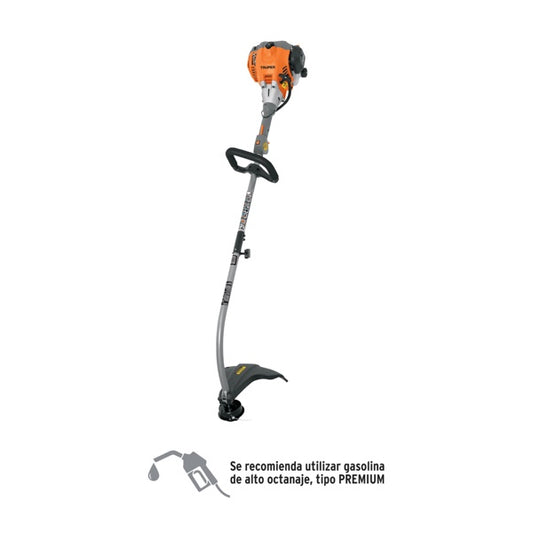 Desbrozadora A Gasolina 26 Cc Mango "D" 17" De Corte, Truper, Mod. 12496
