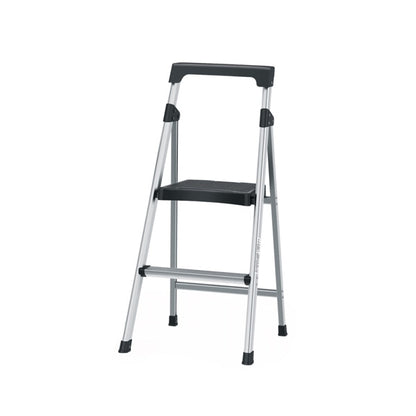 Escalerilla tubular plegable, 2 peldaños, aluminio, TRUPER