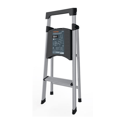 Escalerilla tubular plegable, 2 peldaños, aluminio, TRUPER