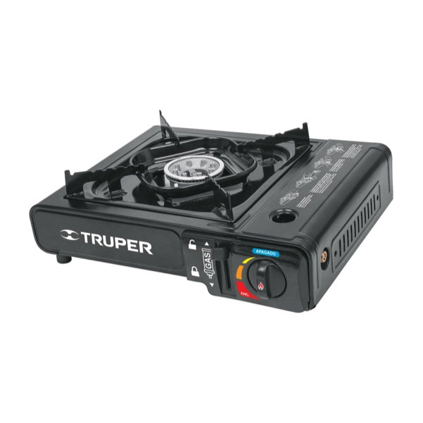 Estufilla Portátil Truper Encendido Electrónico Para Lata 1/4 Vuelta, Mod. 15005