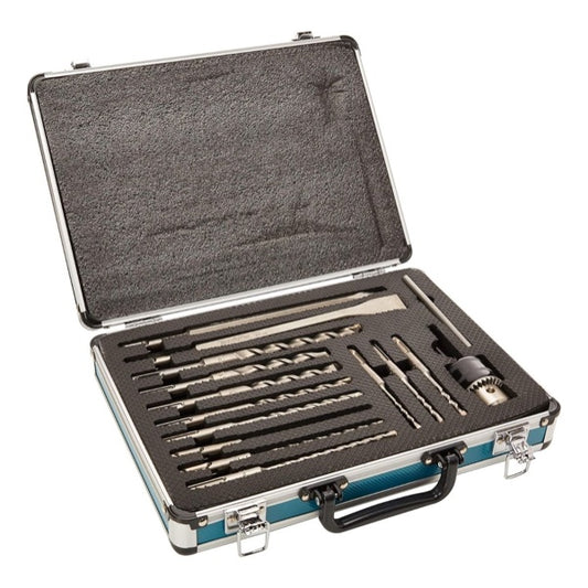 Juego de brocas y cinceles 14 Pz SDS PLUS con broquero D71205 Makita