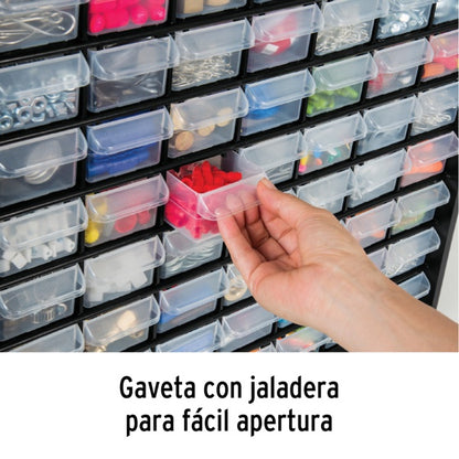 Organizador Con 64 Gavetas, Truper, Mod. 10895