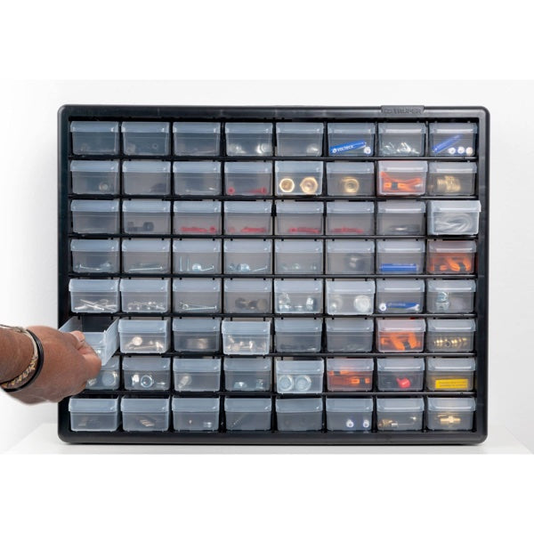 Organizador Con 64 Gavetas, Truper, Mod. 10895