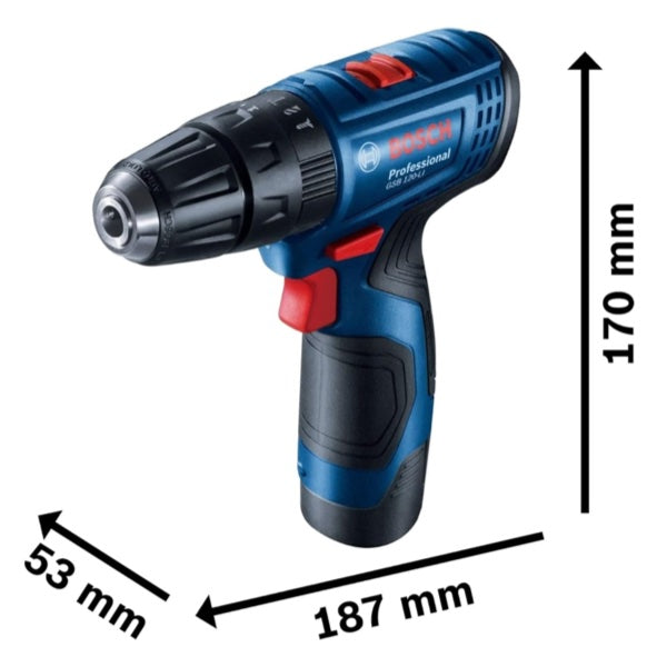 Rotomartillo Inalámbrico 12V GSB 120 LI 19G81G Bosch