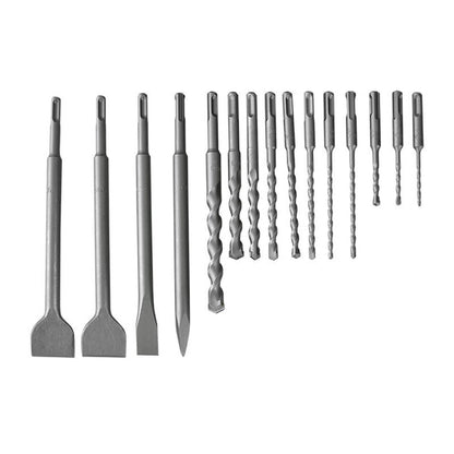 Set De 15 Brocas Cinceles SDS PLUS Portafolio Dwa0870, Dewalt, Mod. 80092